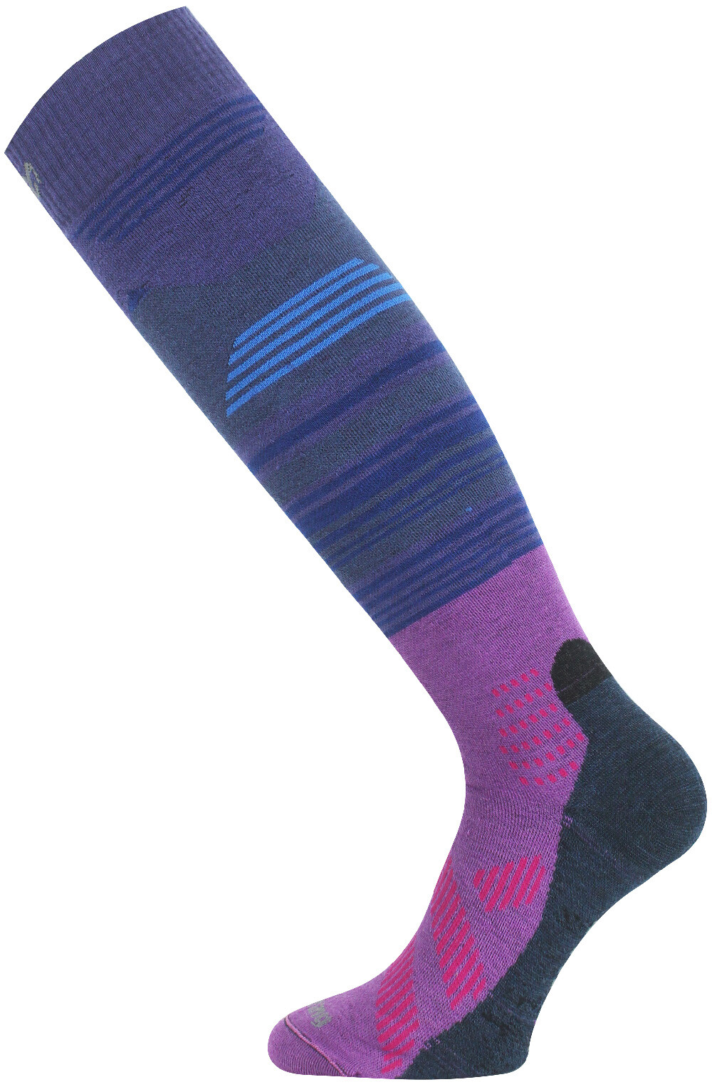 Lasting merino lyžiarske podkolienky SSU 410 fialové Veľkosť: (42-45) L
