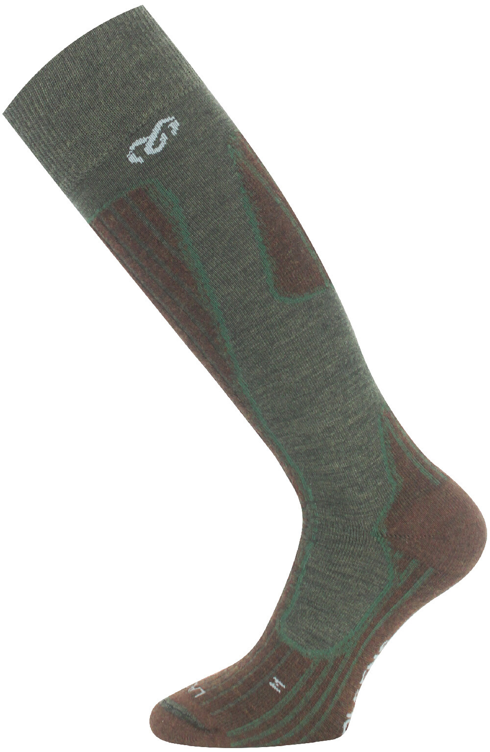 Lasting merino lyžiarske podkolienky SWH 620 zelené Veľkosť: (42-45) L