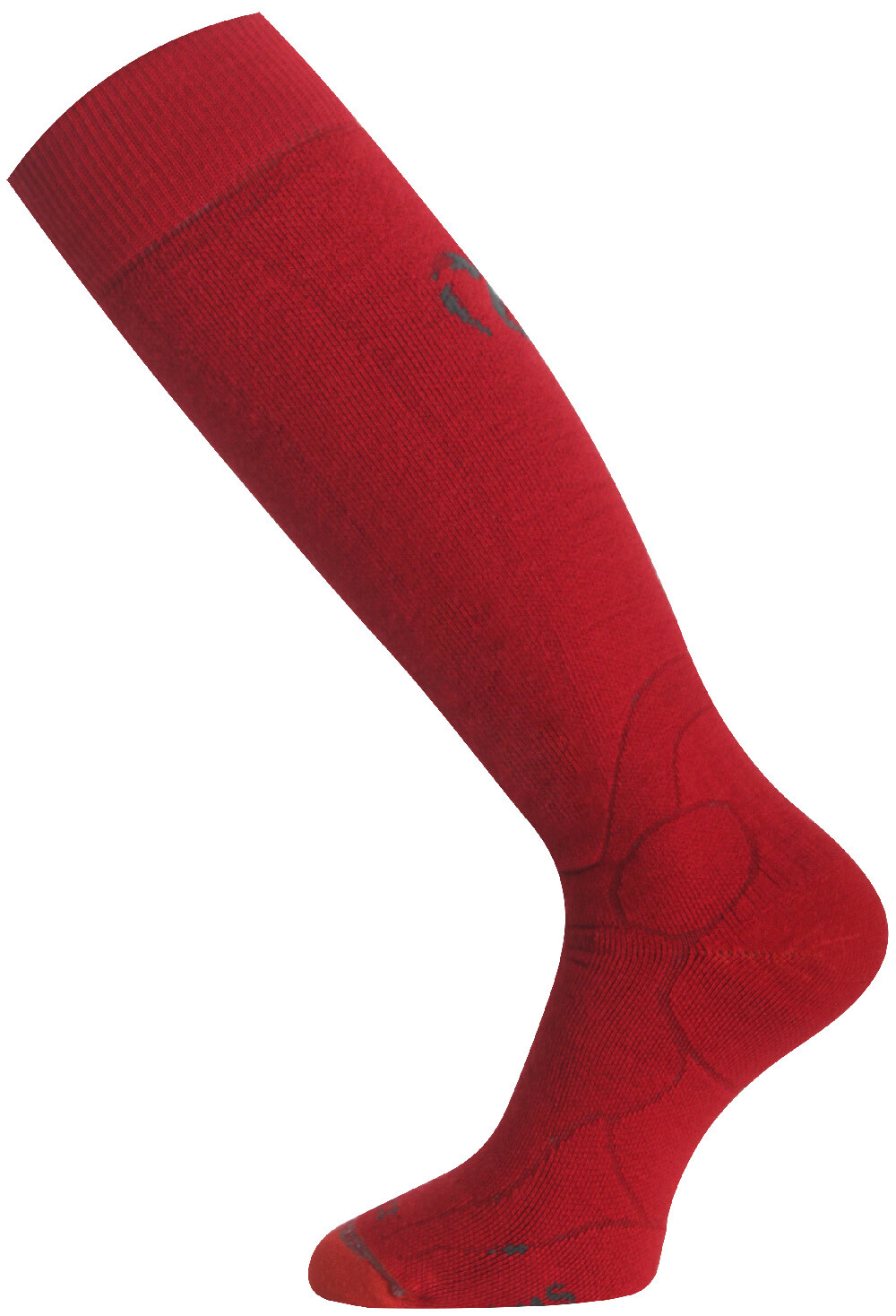 Lasting merino lyžiarske podkolienky WMS 306 červené Veľkosť: (42-45) L