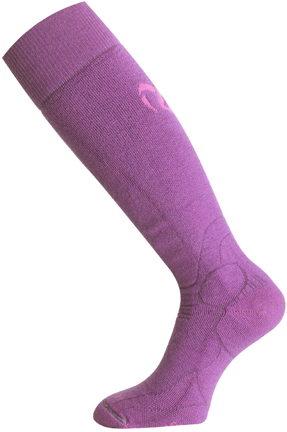 Lasting merino lyžiarske podkolienky WMS 400 fialové Veľkosť: (42-45) L