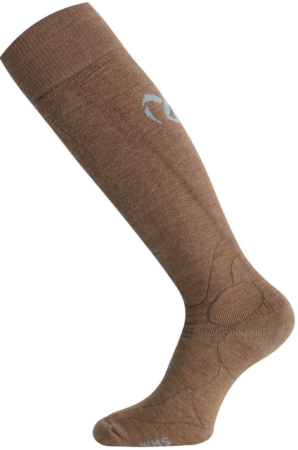 Lasting merino lyžiarske podkolienky WMS 710 hnedé Veľkosť: (42-45) L