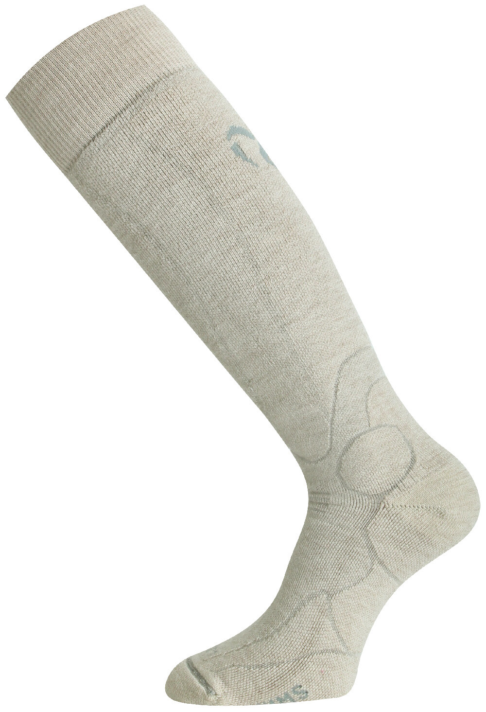 Lasting merino lyžiarske podkolienky WMS 716 béžová Veľkosť: (42-45) L