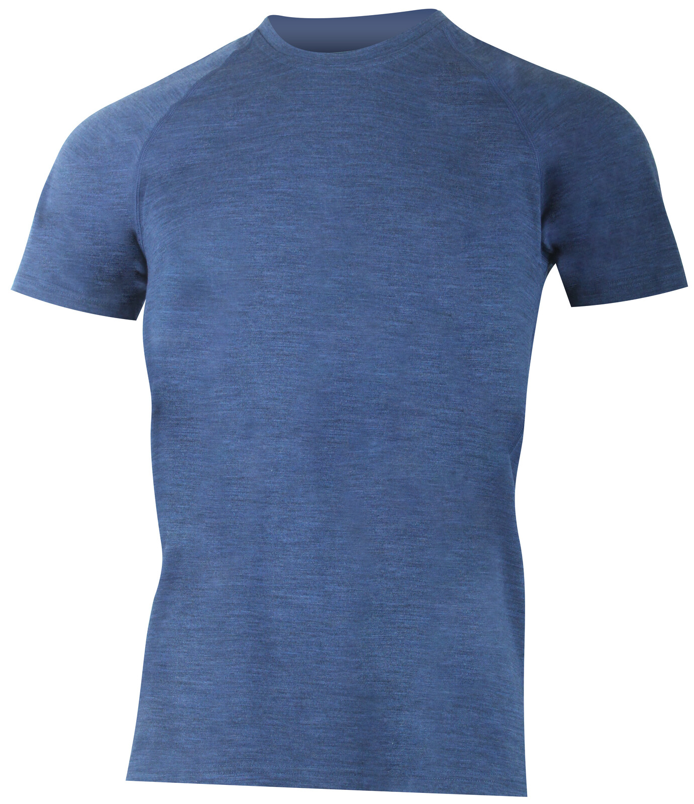 Lasting CARLOS 5252 modré pánske merino tričko Veľkosť: L