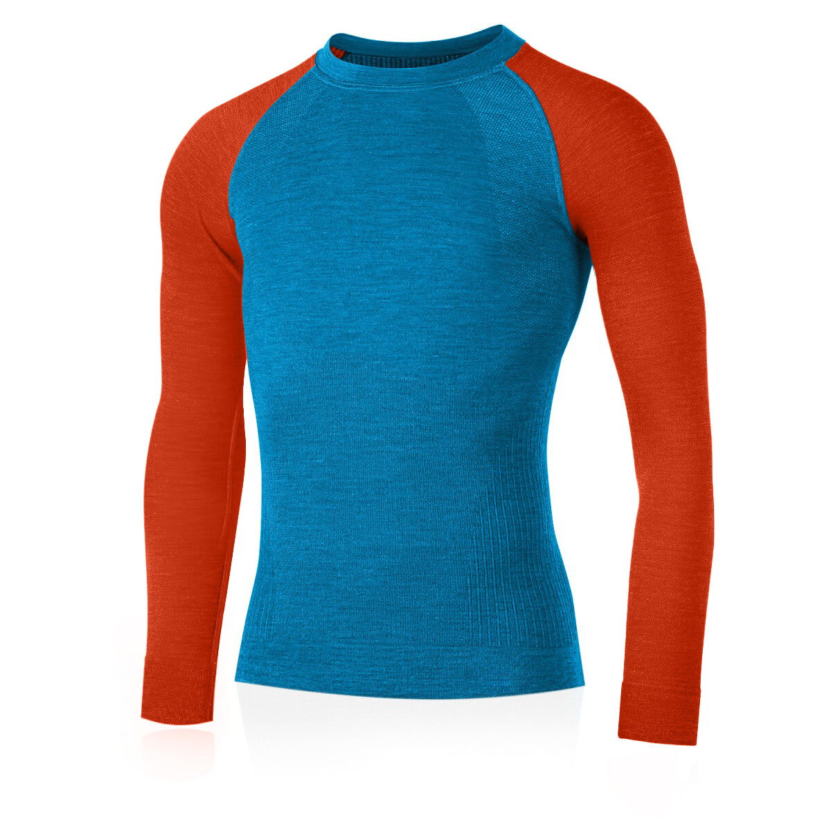 Lasting MAPOL 5121 modré pánske merino tričko Veľkosť: L/XL