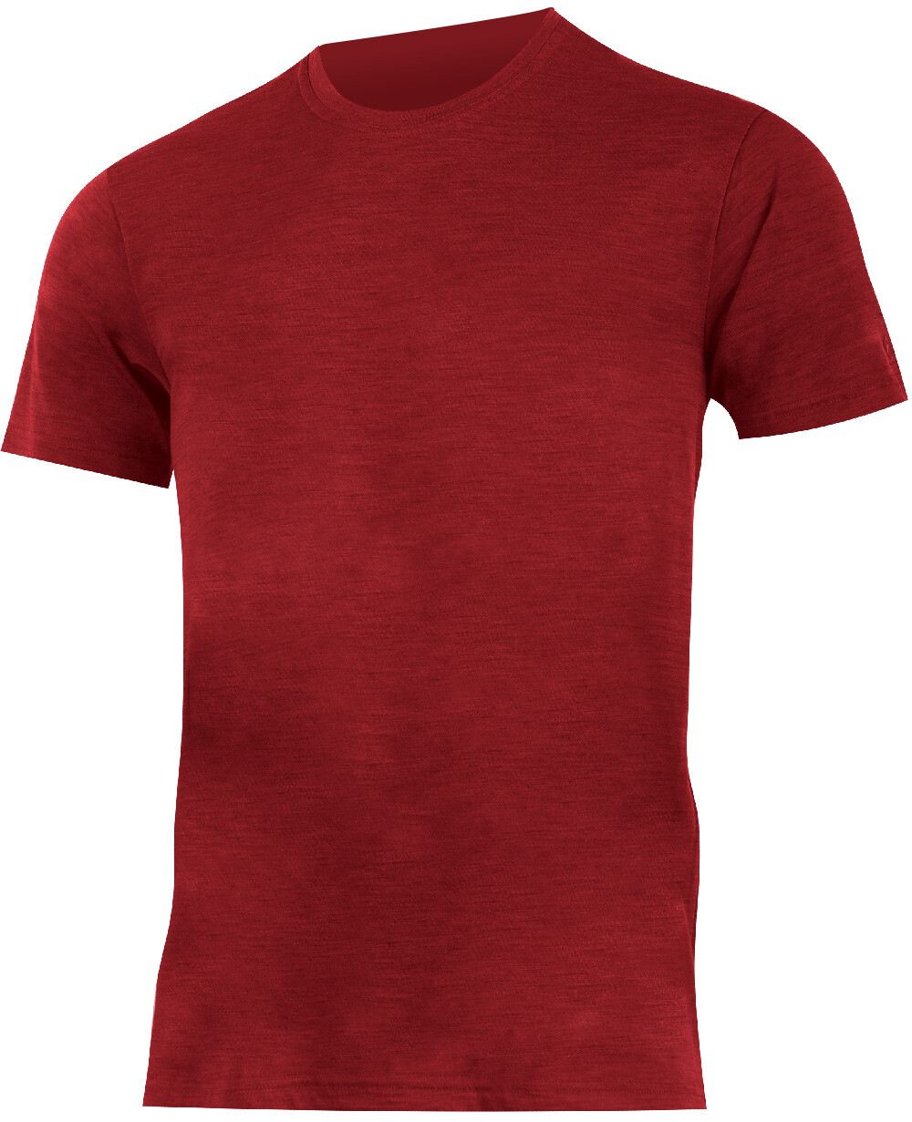 Lasting RIOS 3636 červené pánske merino tričko Veľkosť: M