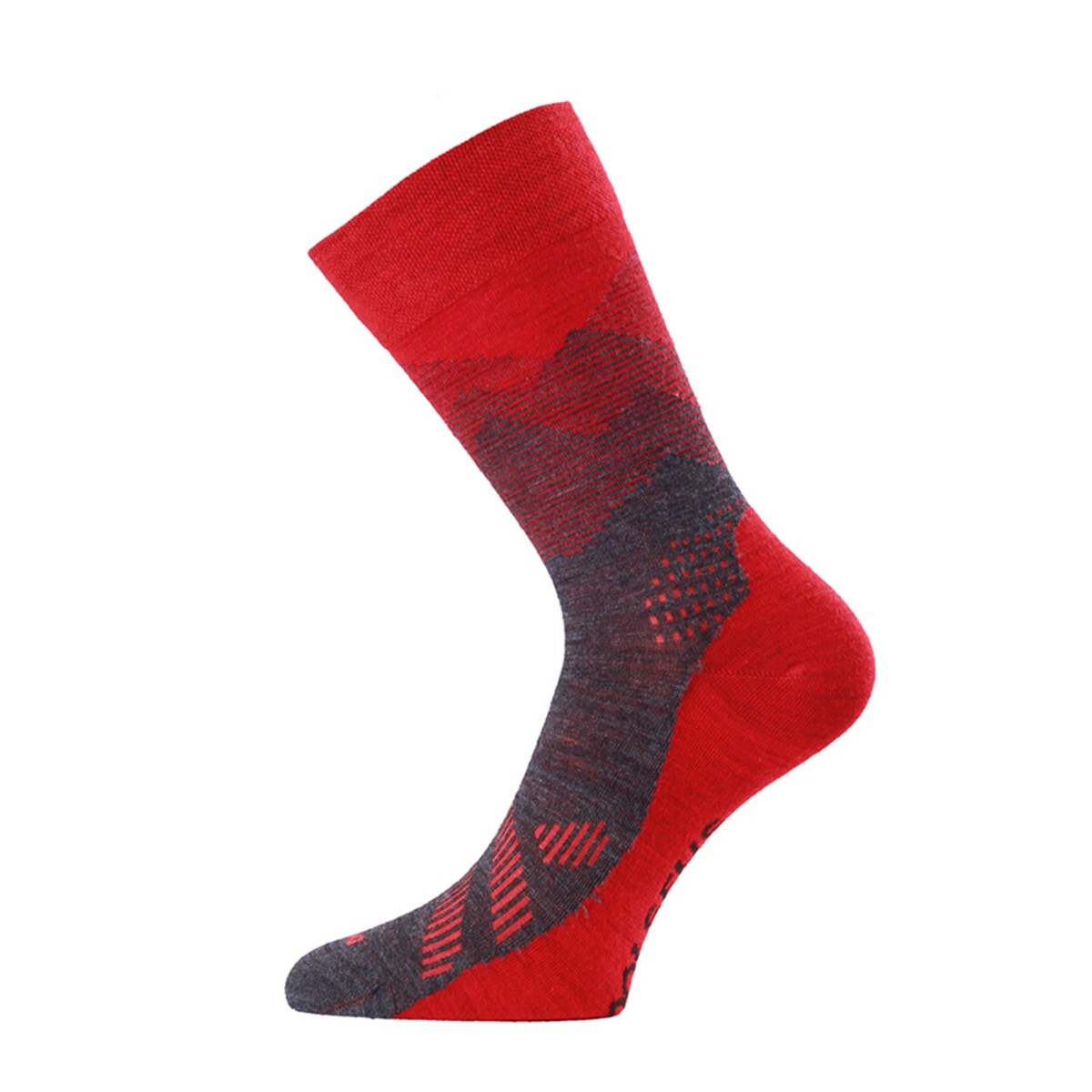 Lasting merino ponožky FWR 383 červená Veľkosť: (38-41) M