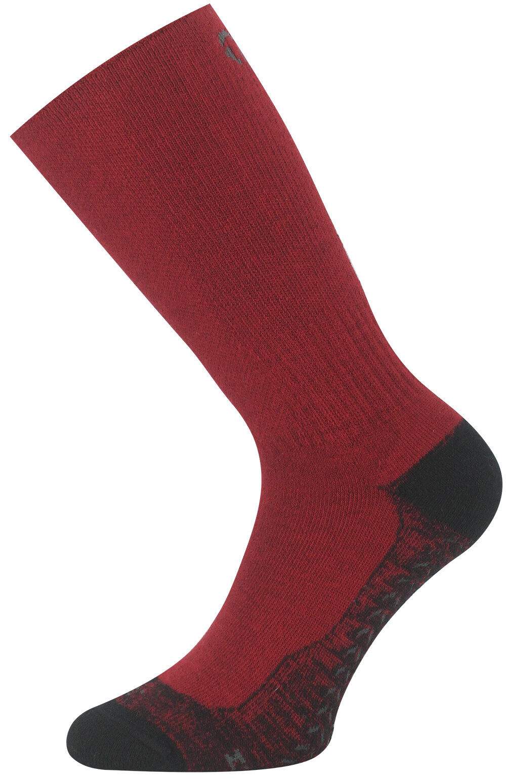 Lasting merino ponožky WAM 306 červené Veľkosť: (42-45) L