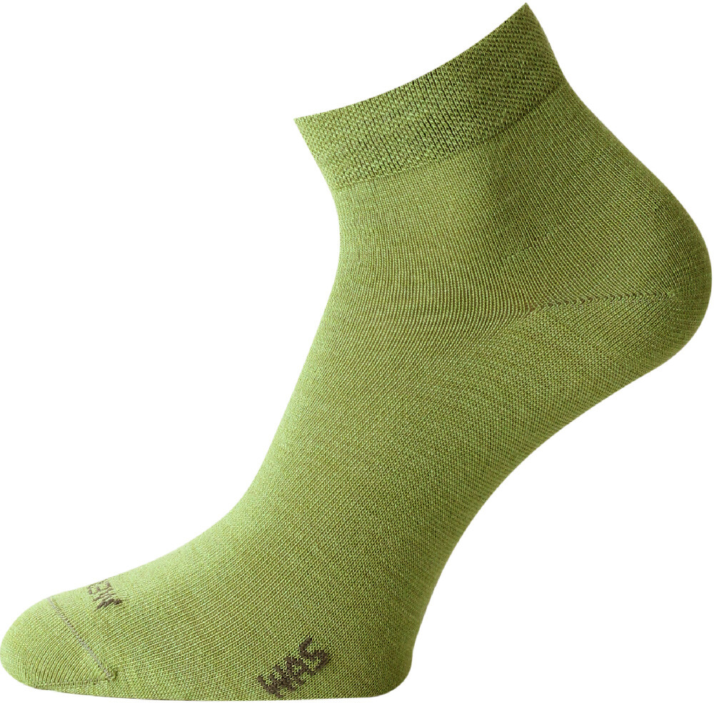 Lasting merino ponožky WAS 608 zelené Veľkosť: (42-45) L