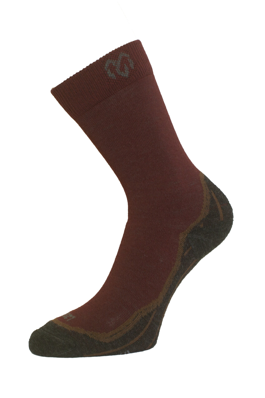 Lasting merino ponožky WHI 388 vínová Veľkosť: (34-37) S