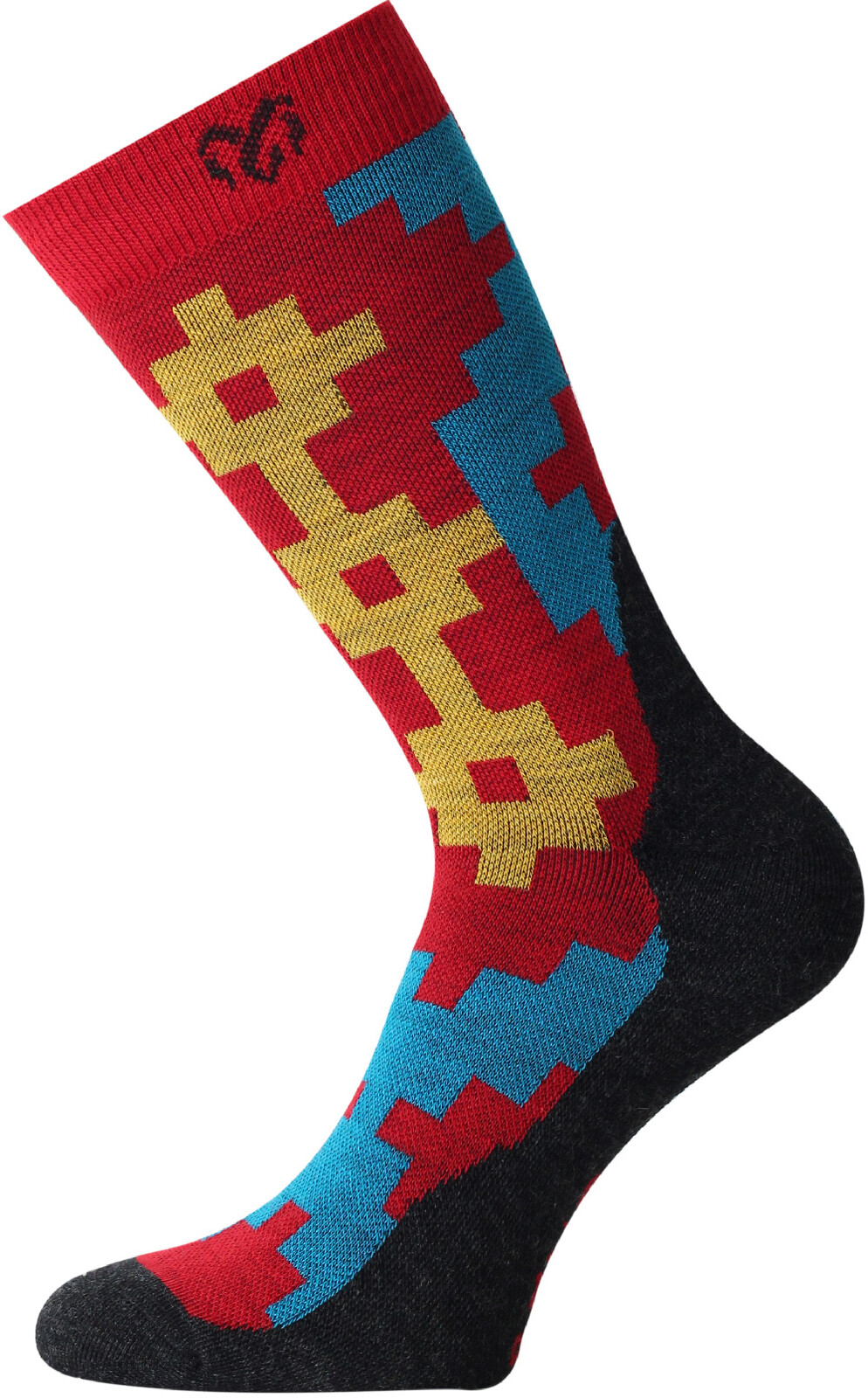 Lasting merino ponožky WHP 306 červené Veľkosť: (42-45) L