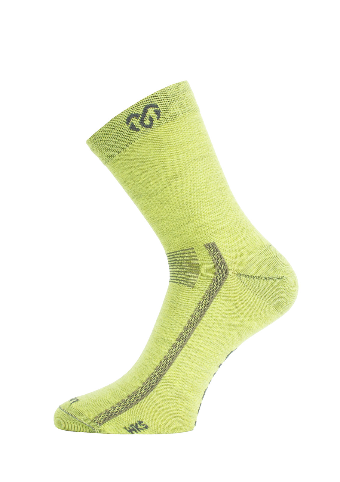 Lasting merino ponožky WKS 601 zelené Veľkosť: (42-45) L