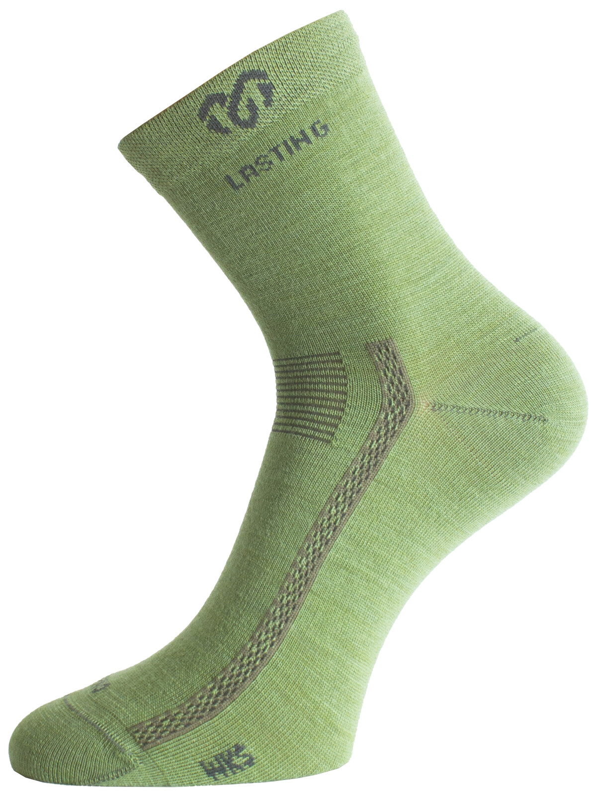 Lasting merino ponožky WKS 608 zelené Veľkosť: (42-45) L