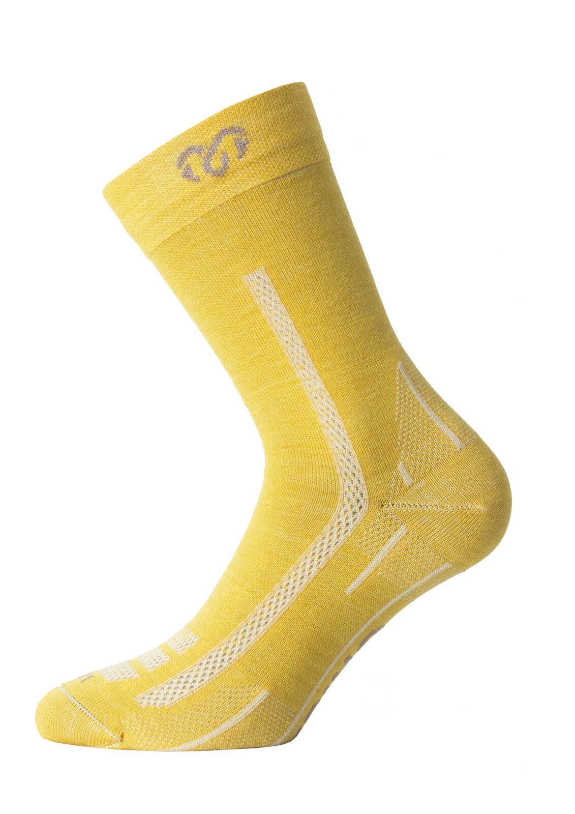 Lasting merino ponožky WLS 208 horčicová Veľkosť: (42-45) L