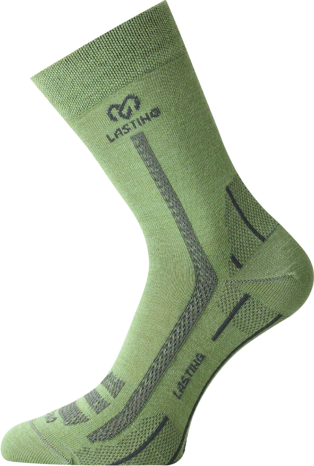 Lasting merino ponožky WLS 608 zelené Veľkosť: (42-45) L