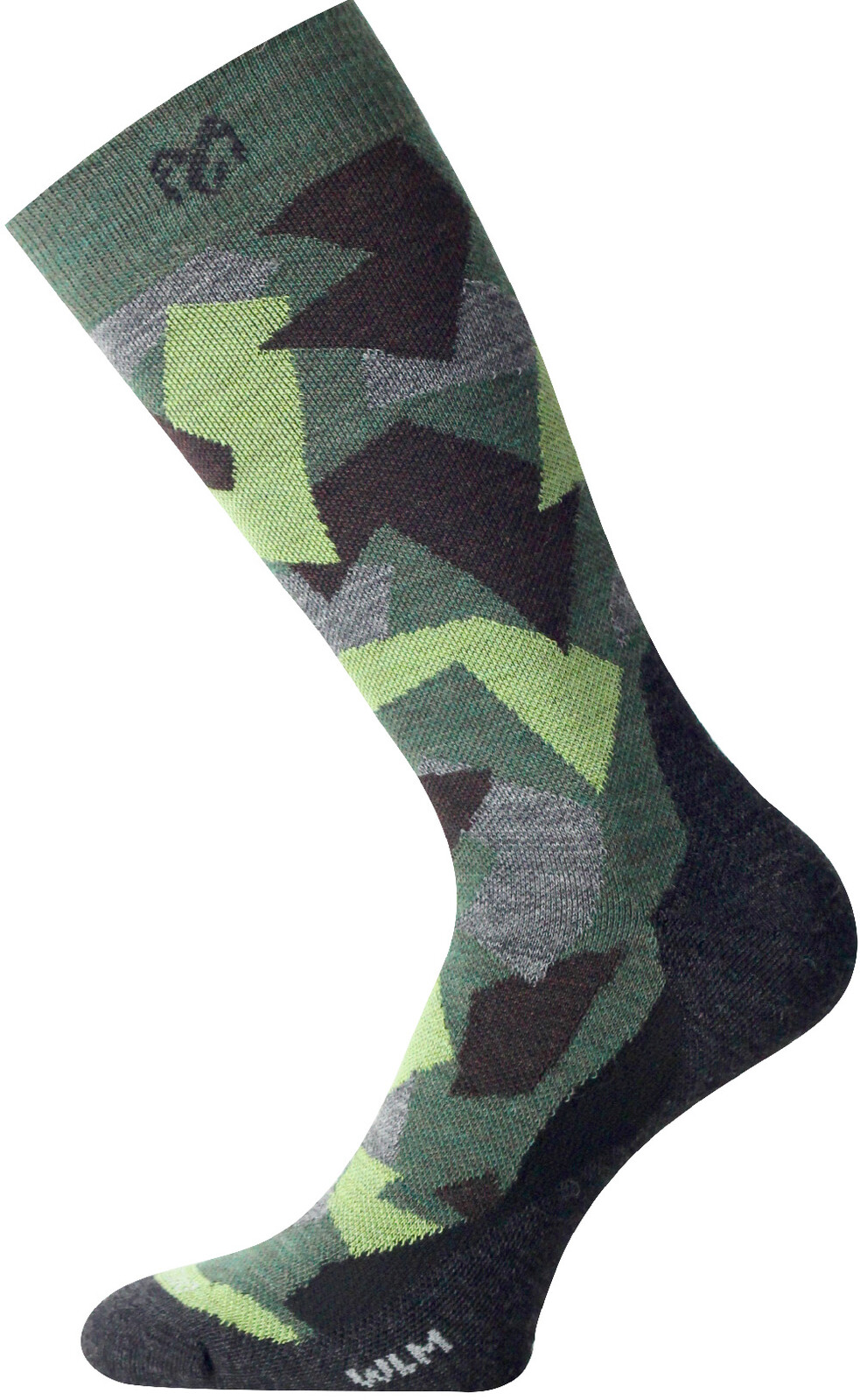 Lasting merino ponožky WOM 620 zelené Veľkosť: (42-45) L