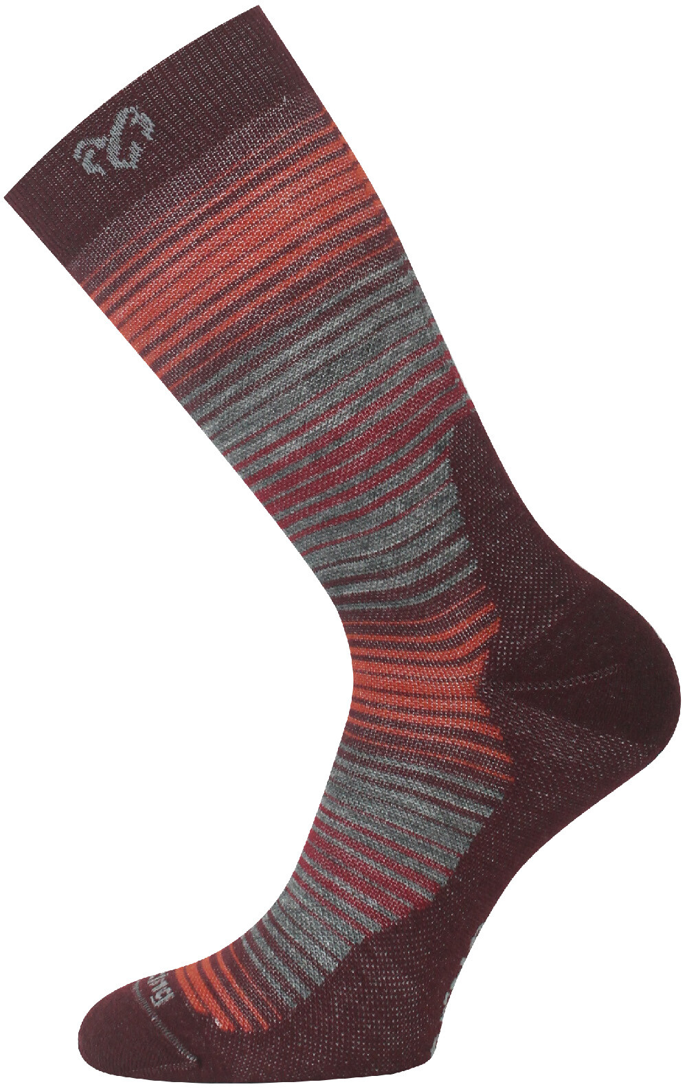 Lasting merino ponožky WLG 380 vínová Veľkosť: (42-45) L
