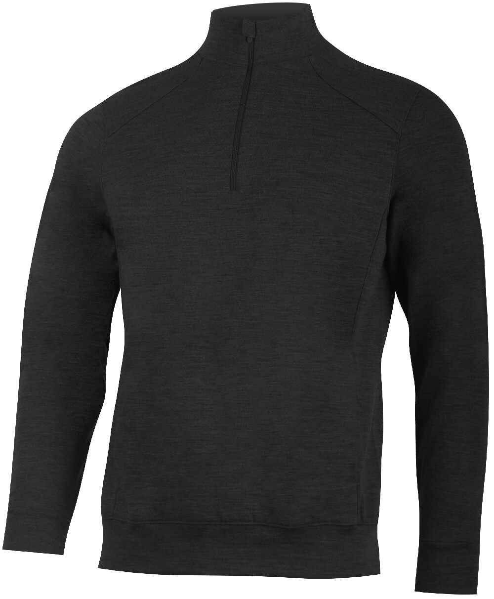 Lasting AMIR 9090 čierna pánska merino mikina Veľkosť: L