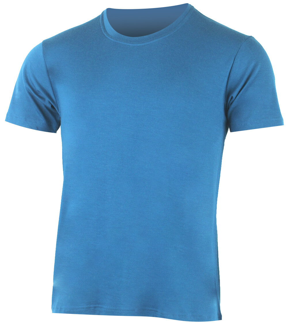 Lasting CHUAN 5454 modré pánske merino tričko Veľkosť: M
