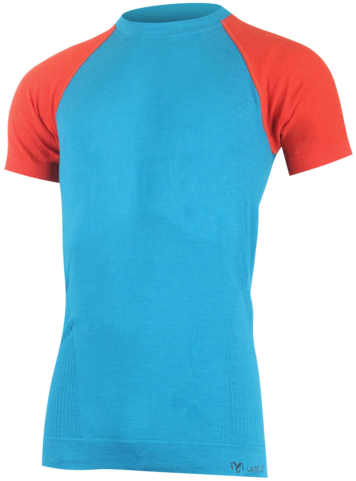 Lasting MABEL 5121 modré pánske merino tričko Veľkosť: L/XL