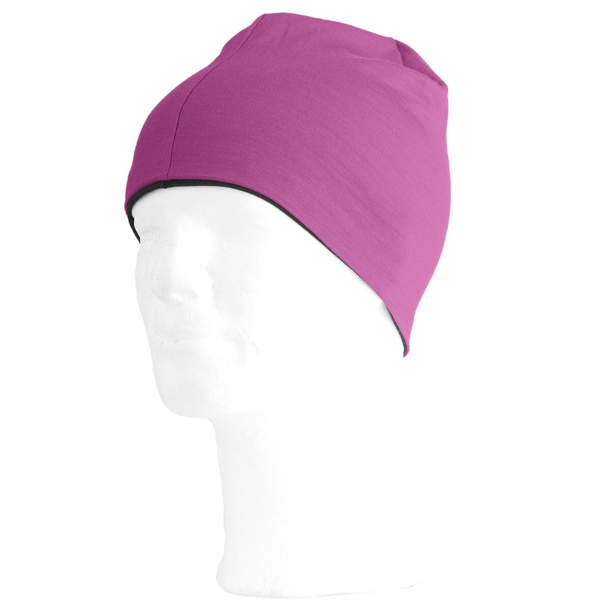 Lasting BONY 9046 ružovo-čierna merino čiapka Veľkosť: L/XL