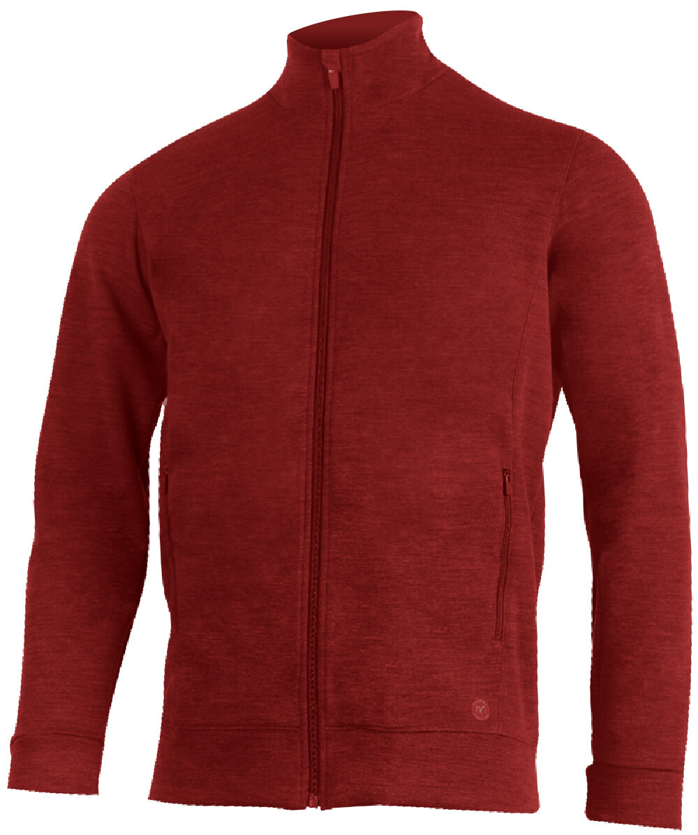 Lasting ARTUR 3636 červená pánska merino mikina Veľkosť: L