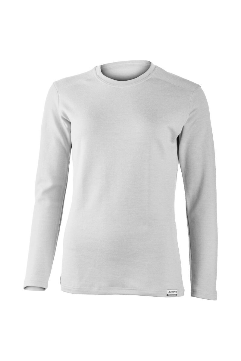 Lasting LOTA 8383 sivá dámska merino mikina Veľkosť: L