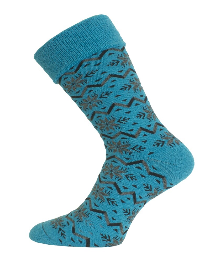 Lasting merino ponožky HMN 508 modrá Veľkosť: L