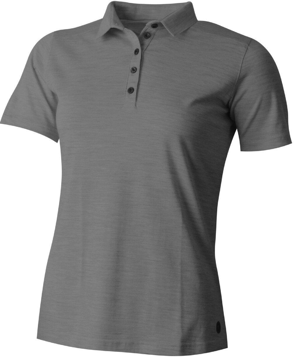 Lasting dámska merino polo košeľa BIBI 8400 sivá Veľkosť: L