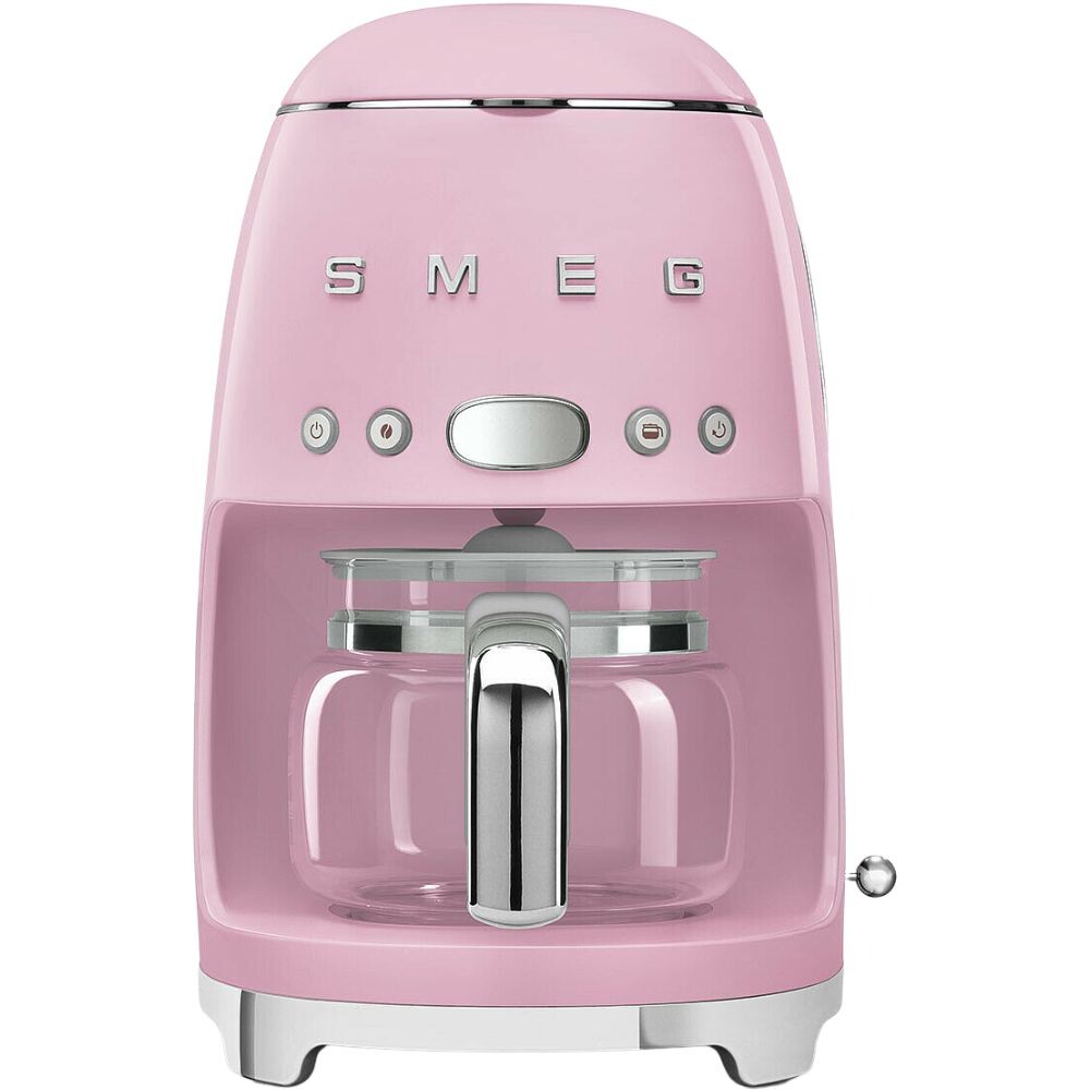 Kávovar na prekapávanú kávu 50'S STYLE DCF02PKEU, pastelovo ružová, Smeg