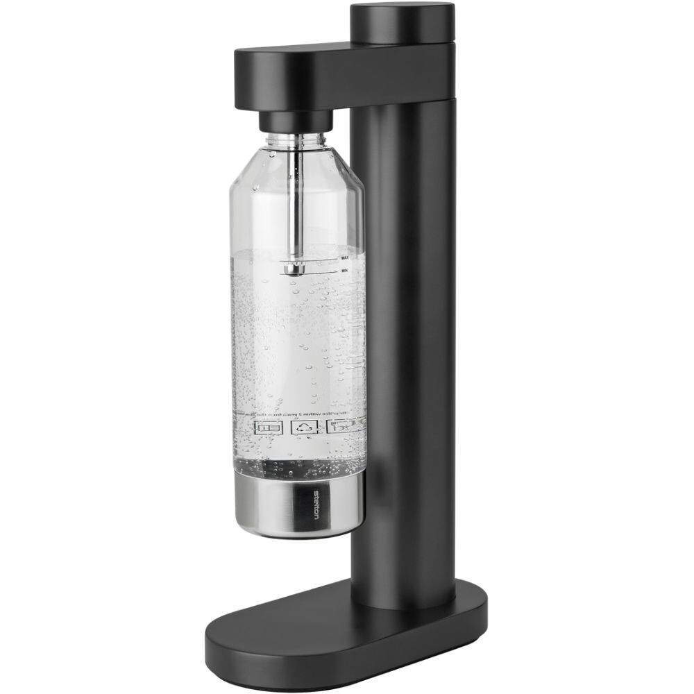 Výrobník sódy BRUS 42 cm, čierny, nerezová oceľ, Stelton