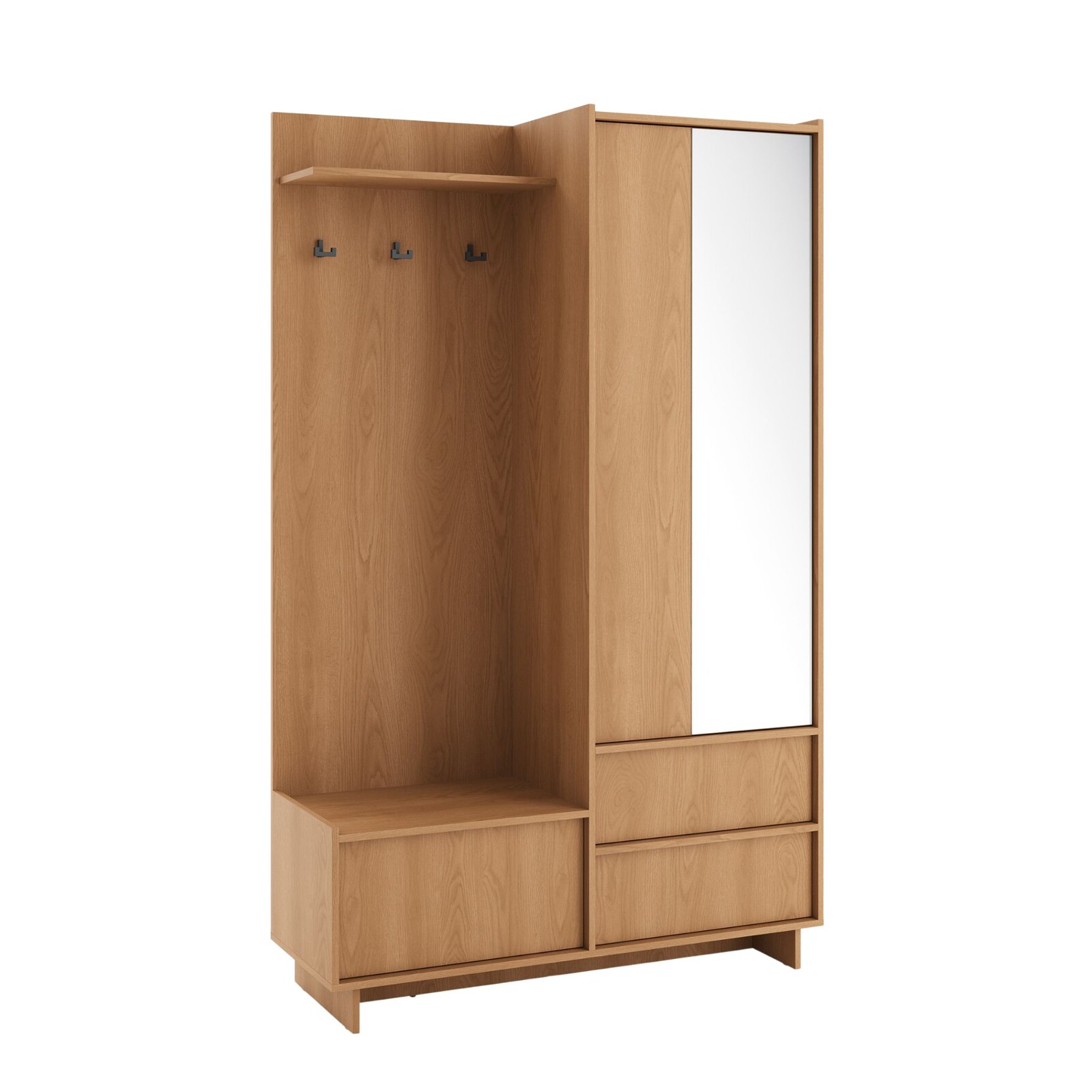 Předsíňová stěna Yasumi 125 cm dub karamelový