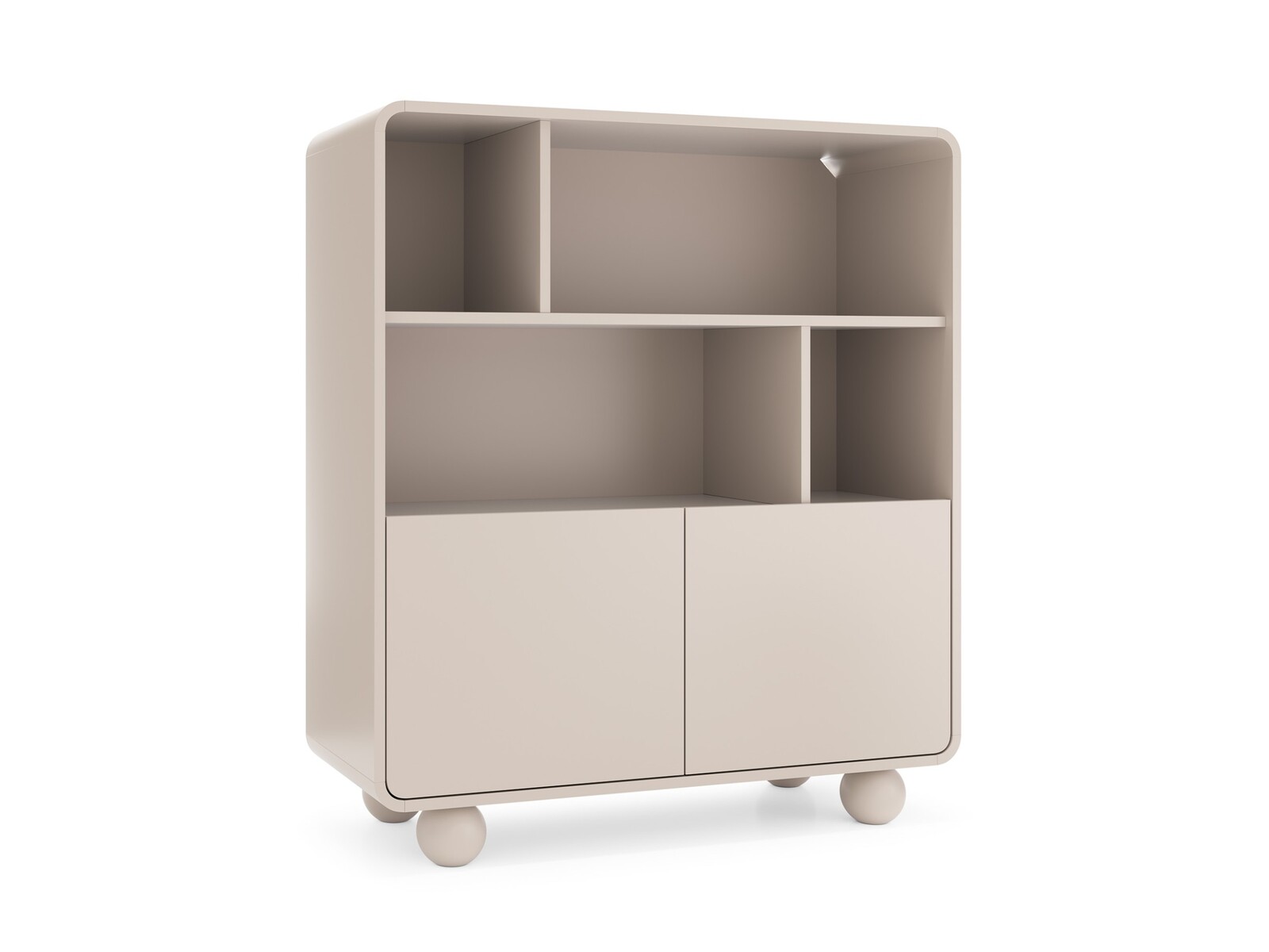 Regál Albion 108 cm kašmírový