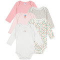 Detské body Petit Bateau  LOT BODIES X 5