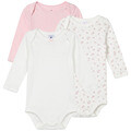 Detské body Petit Bateau  LOT BODIES X 3