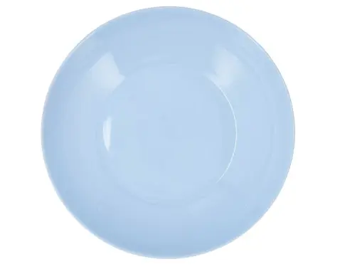 Hlboký tanier Apy 20 cm, modré opálové sklo%