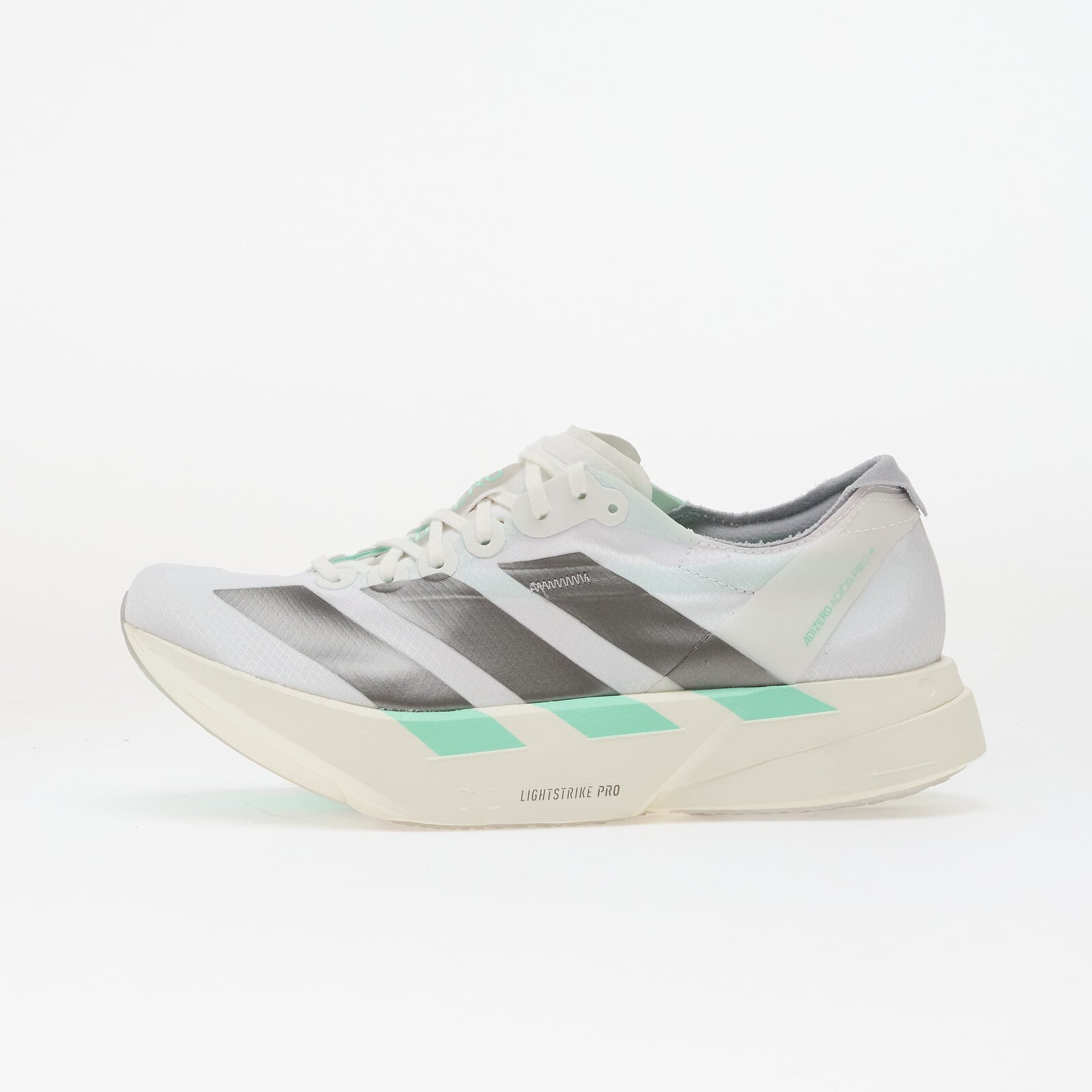 Tenisky adidas Adizero Adios Pro 4 Ftwr White/ Iron Met./ Pulse Mint EUR 38