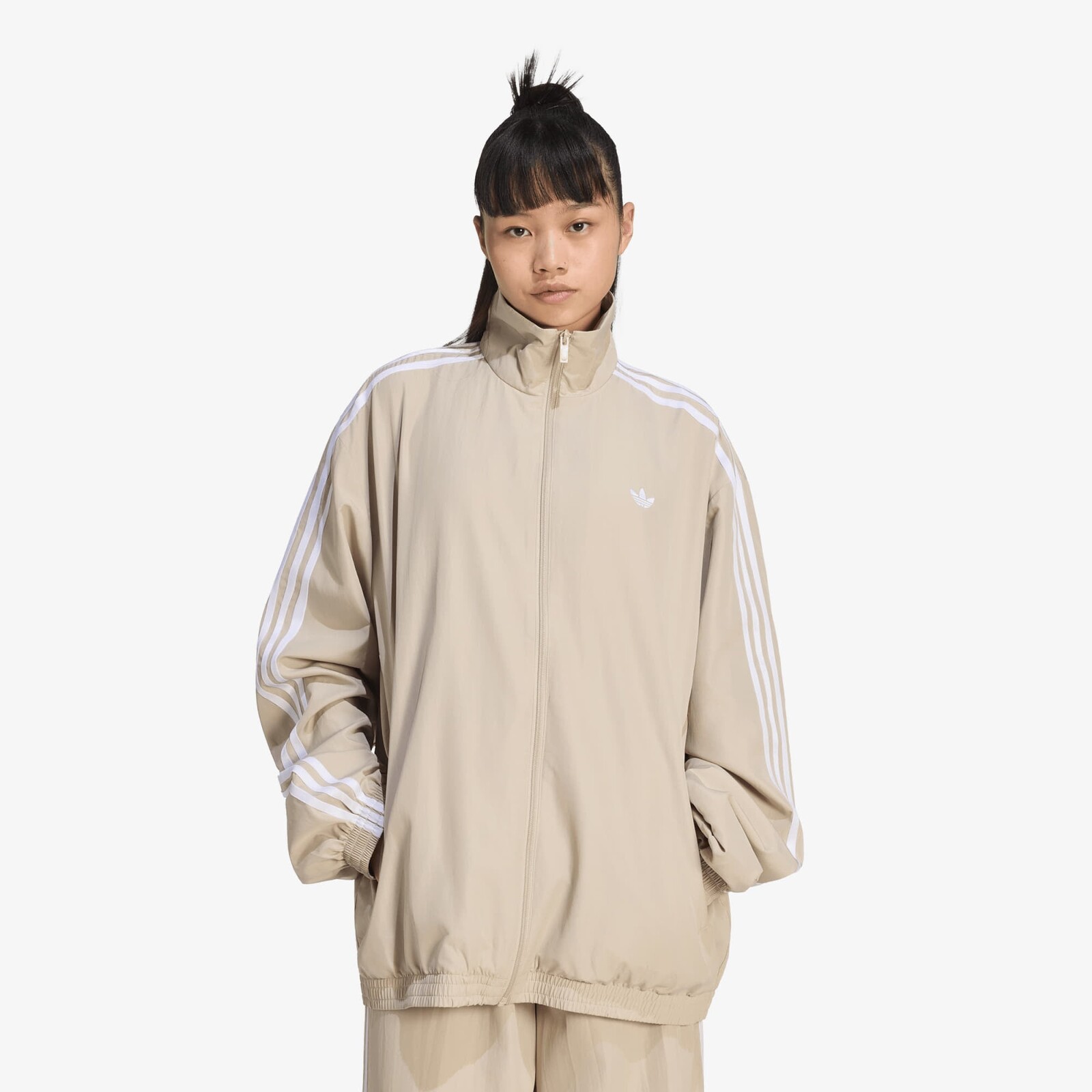 Bunda adidas Firebird Adilenium Track Top Khaki Three/ White S