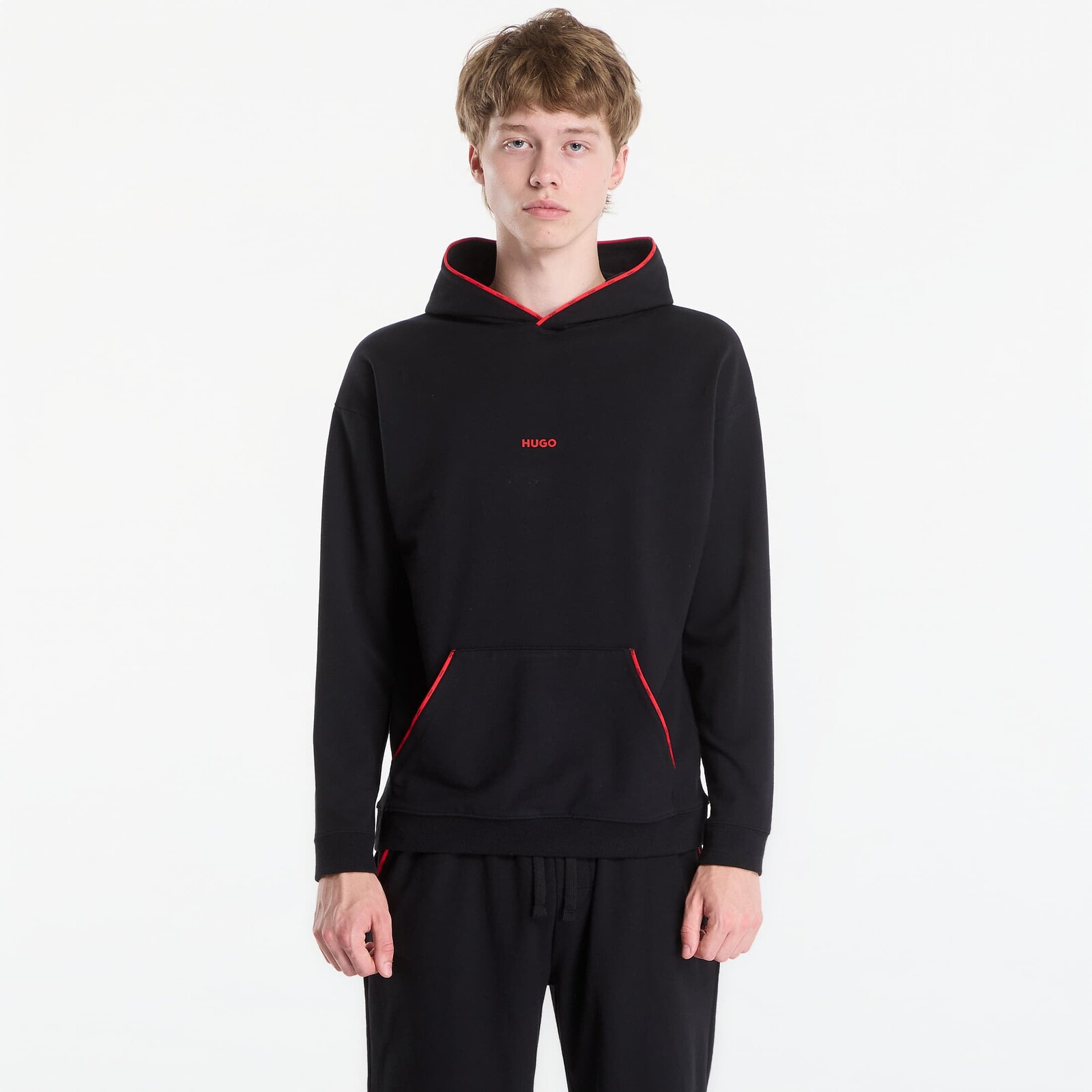 Mikina Hugo Boss Noah Hoodie Black S