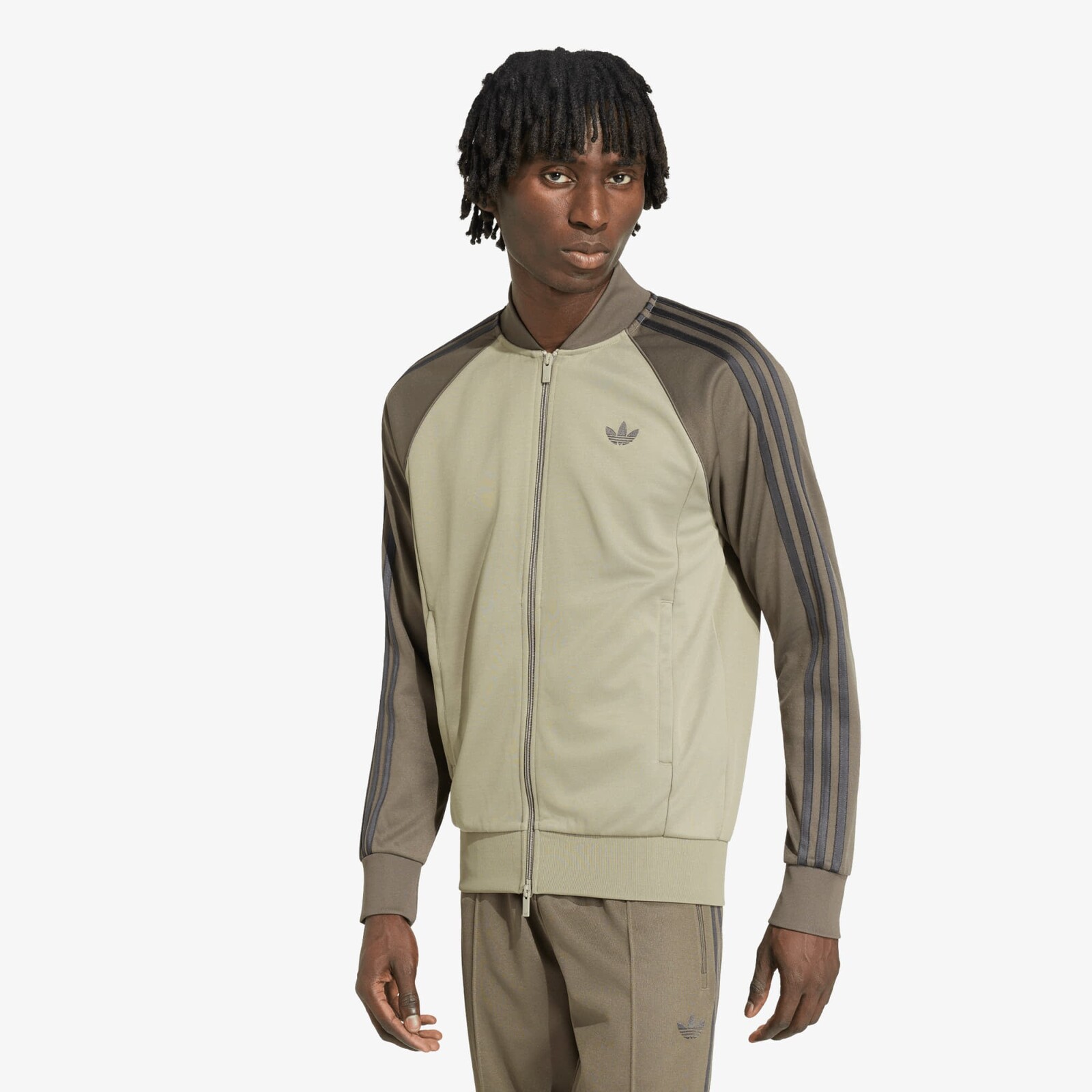 Bunda adidas SST Track Top Silver Pebble S
