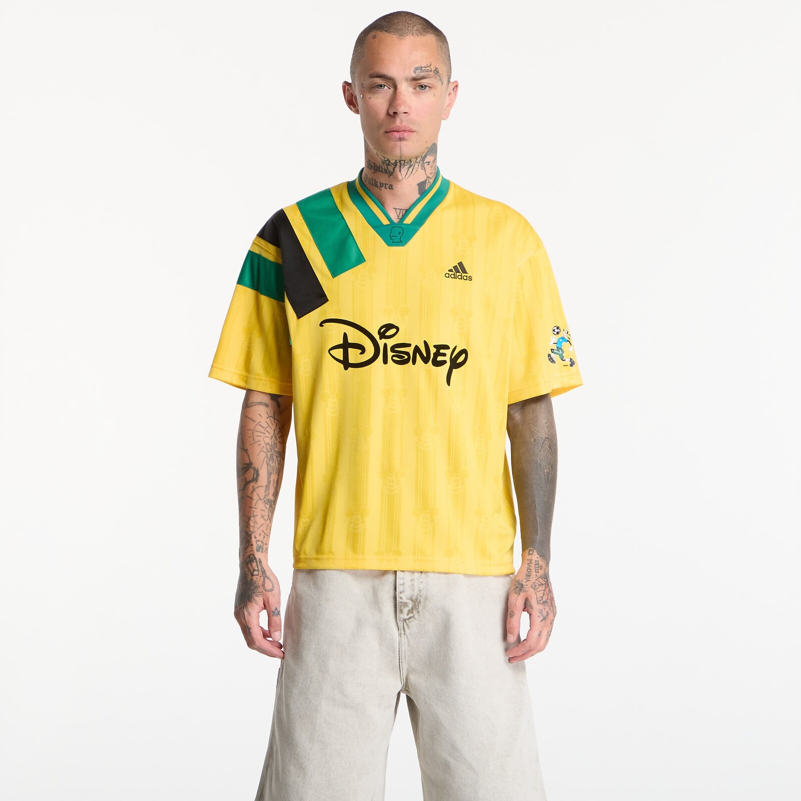 Dres adidas Brain Dead Disney Football Jersey Bold Gold XL