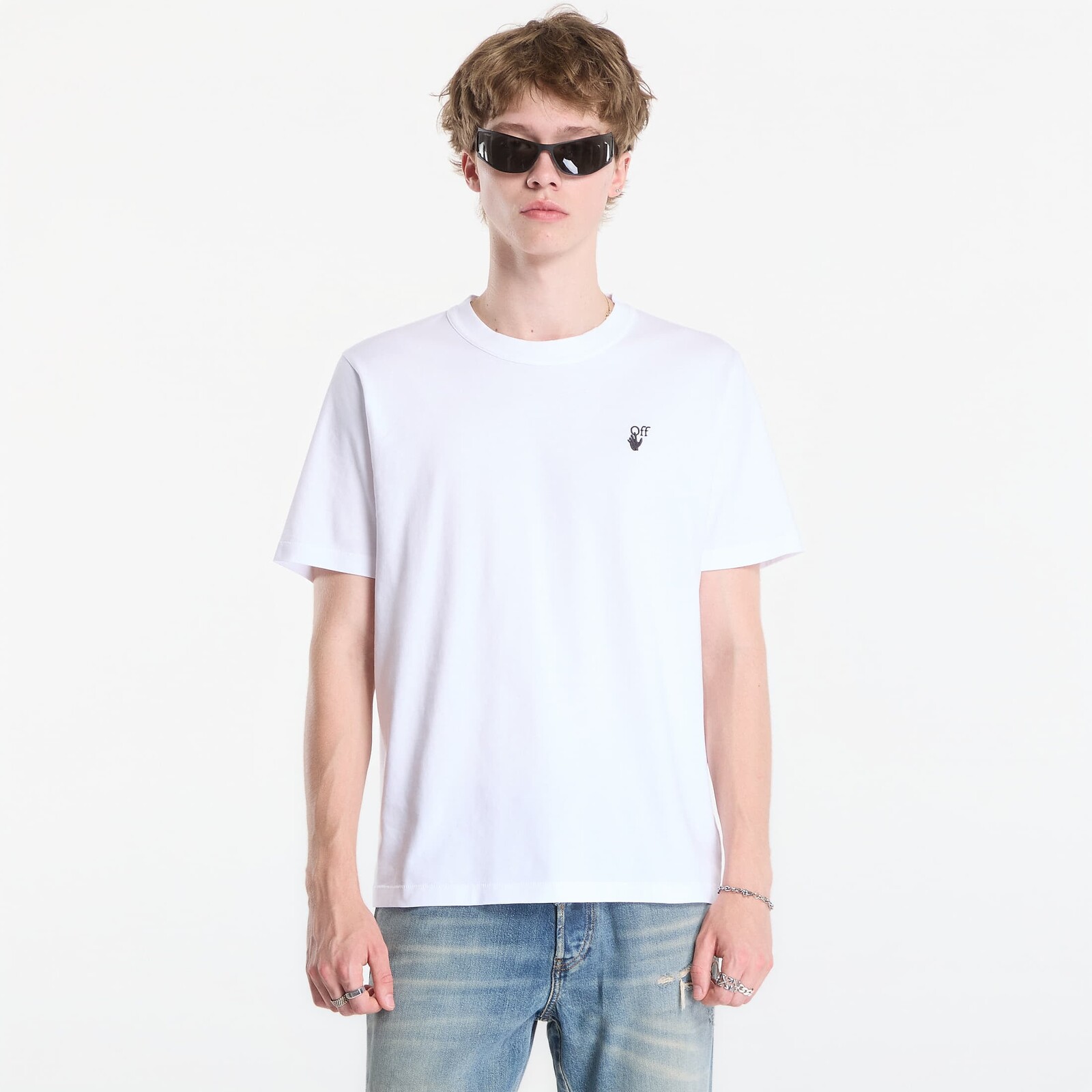 Tričko Off-White Hand Off Regular S/S Tee UNISEX White M