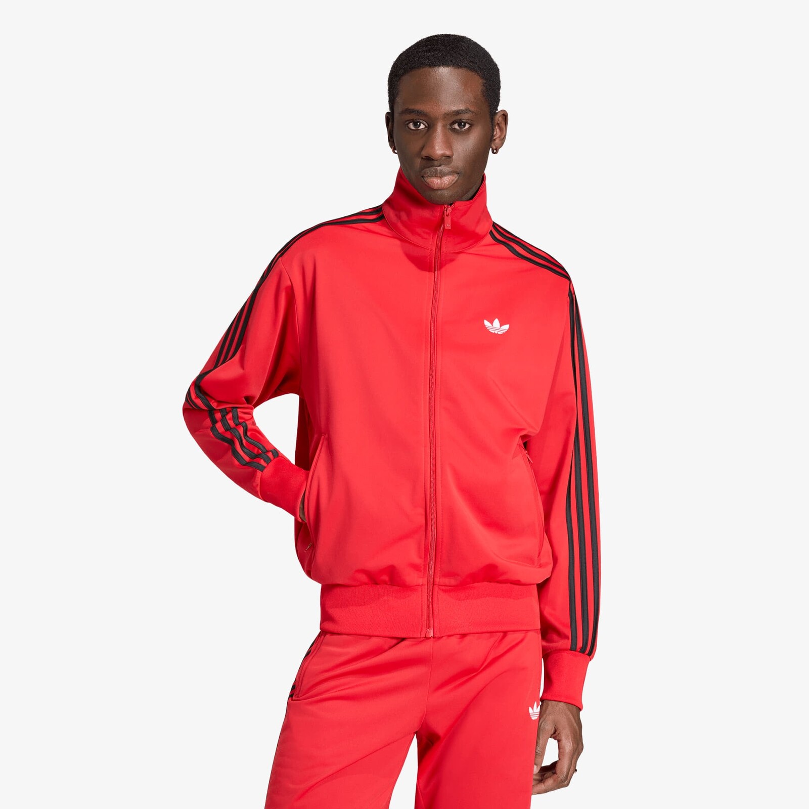 Mikina adidas Firebird Track Jacket Vivid Red M