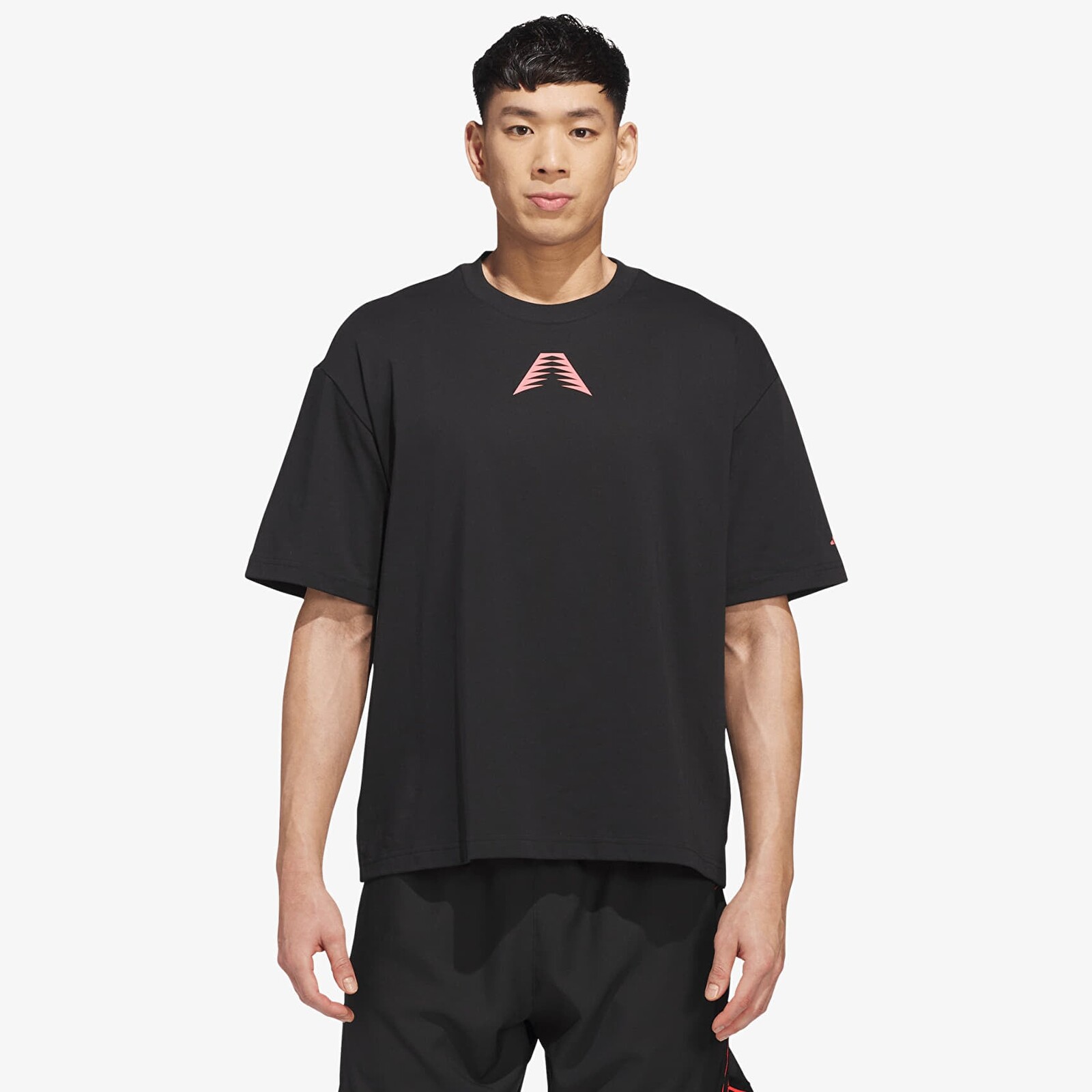 Tričko adidas Anthony Edwards Believe That Tee Black/ Solar Turbo M