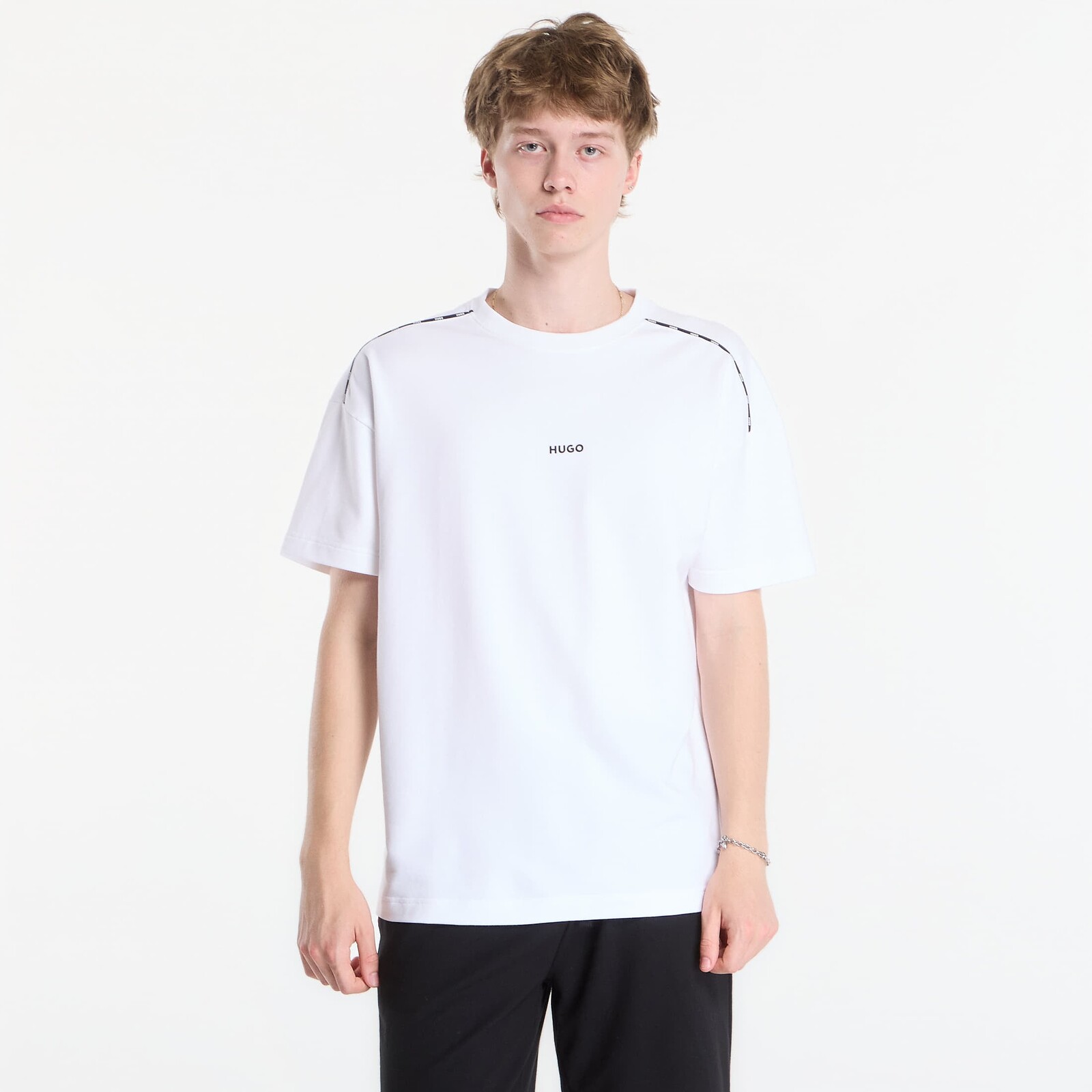 Tričko Hugo Boss Noah T-Shirt White XL