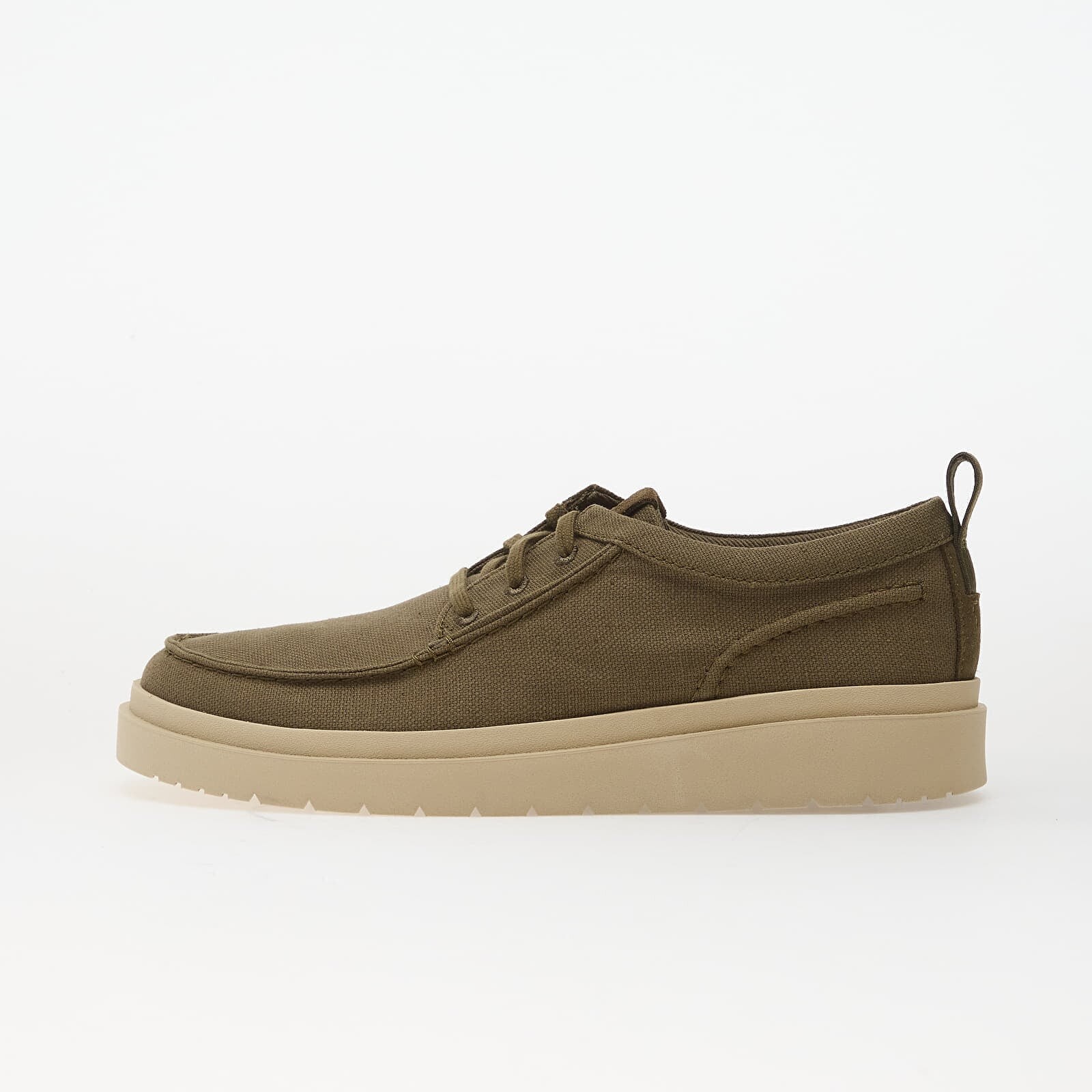 Tenisky Clarks Polden Moc Olive Canvas EUR 43