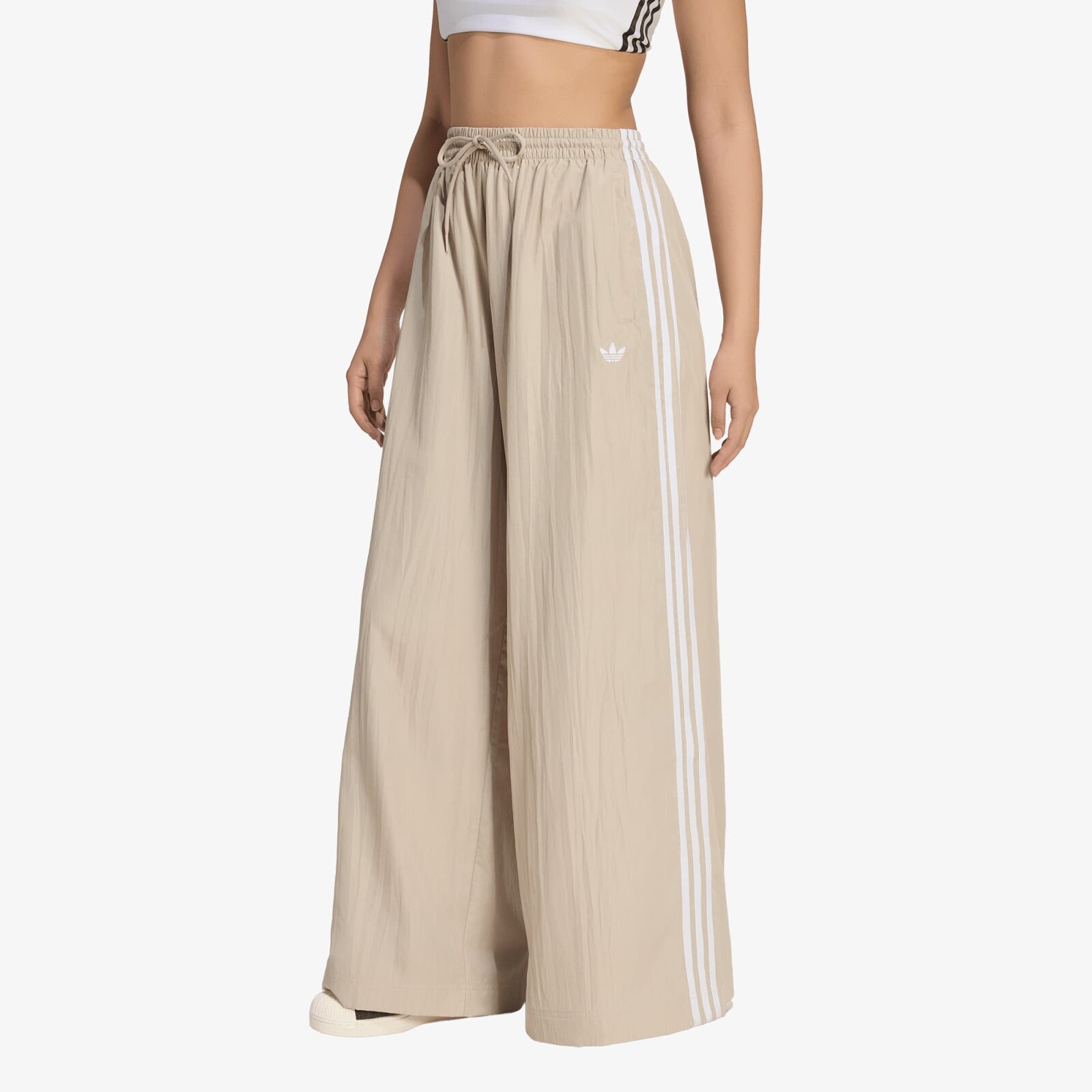 Kalhoty adidas Firebird Adilenium Track Pant Khaki Three/ White S