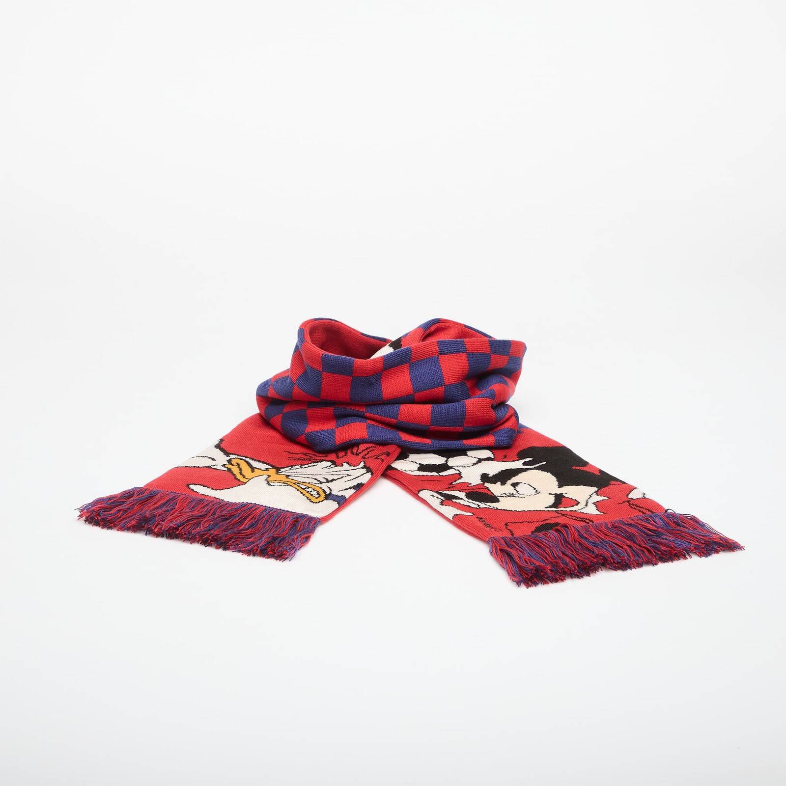 Šál adidas Brain Dead Disney Scarf Better Scarlet/ Victory Blue OSFA
