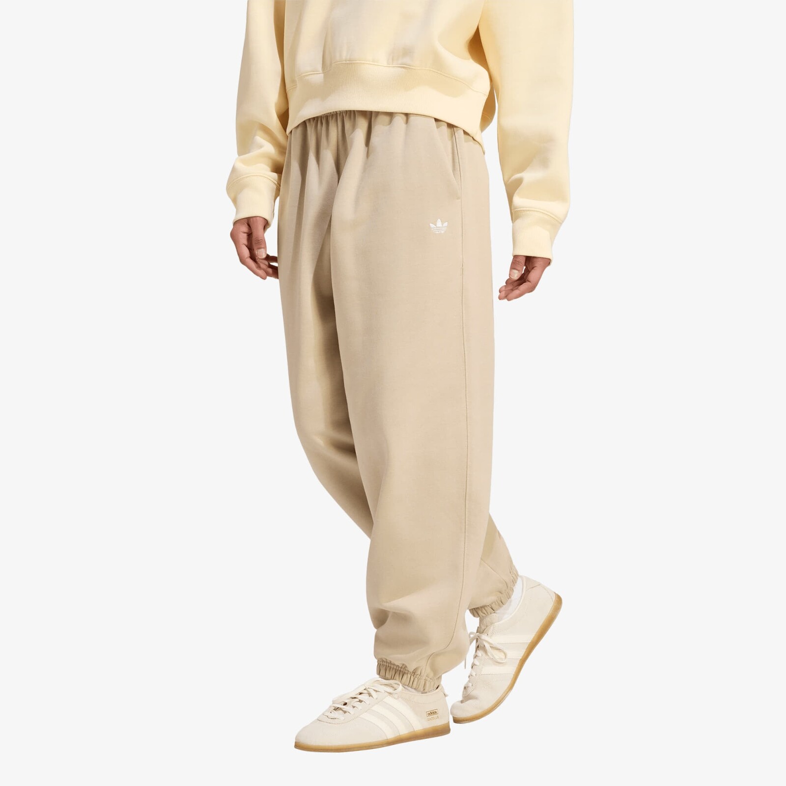 Tepláky adidas Essentials Loose Fleece Joggers Khaki Three S