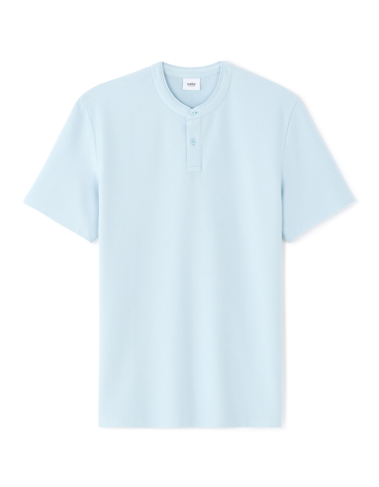 Celio modré pánske polo tričko Gesohel