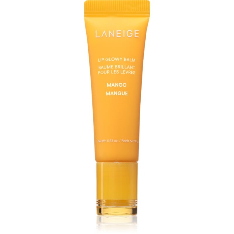 LANEIGE Lip Glowy Balm balzam na pery dodávajúci hydratáciu a lesk odtieň Mango 10 g